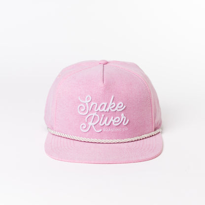 SRRC Pukka Rope Hats — Snake River Roasting Co. merch, studio photo on a white background (1 of 6)