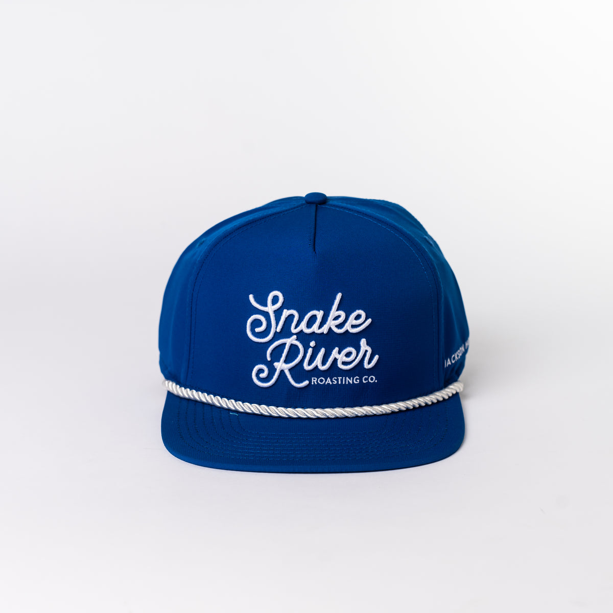 SRRC Pukka Rope Hats — Snake River Roasting Co. merch, studio photo on a white background (5 of 6)