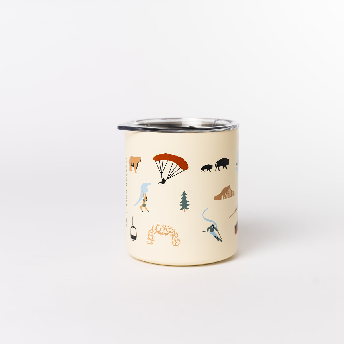 SRRC Icon Camp Mug 12oz — Snake River Roasting Co. merch, studio photo on a white background (2 of 4)