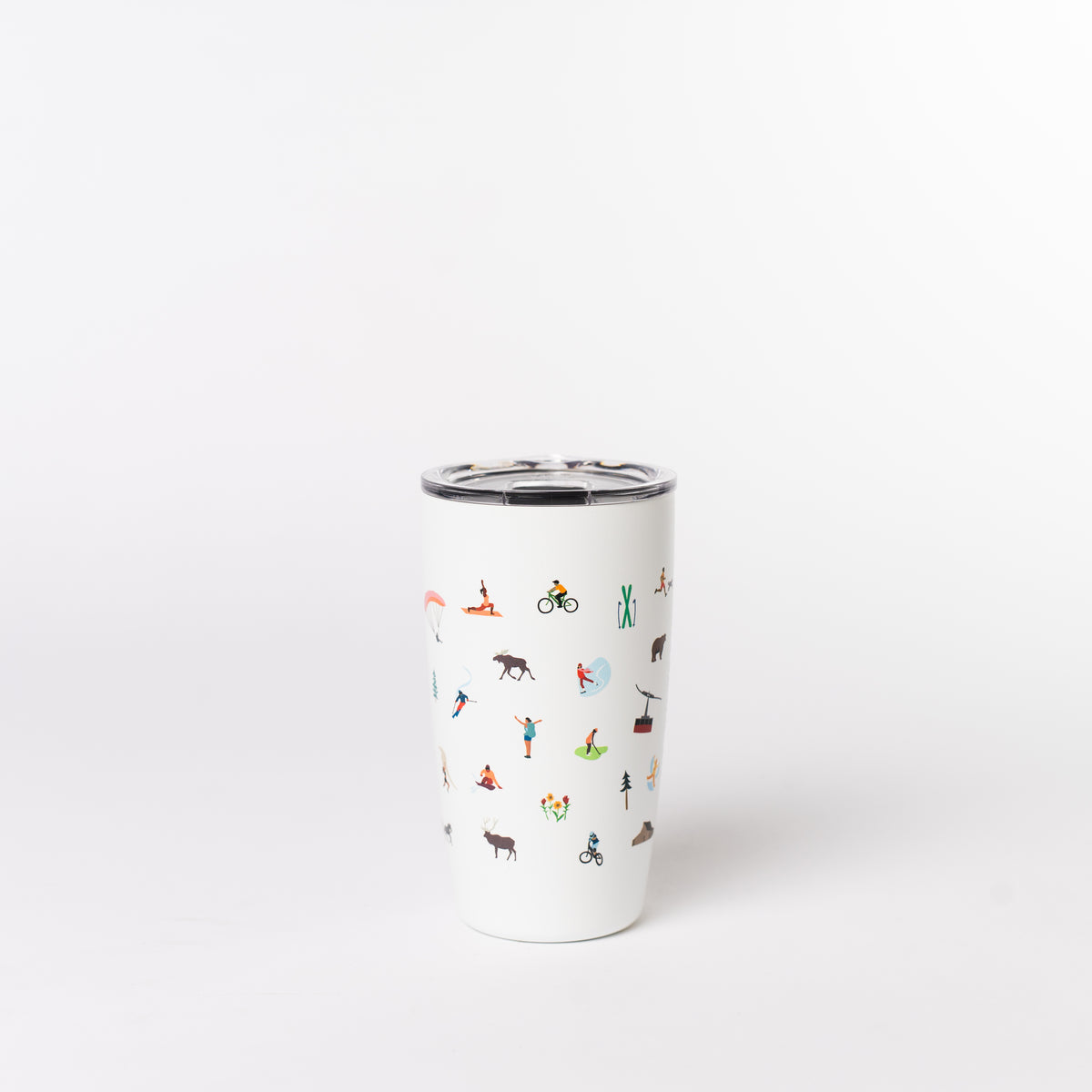SRRC Tumbler 8oz — Snake River Roasting Co. merch, studio photo on a white background (2 of 4)