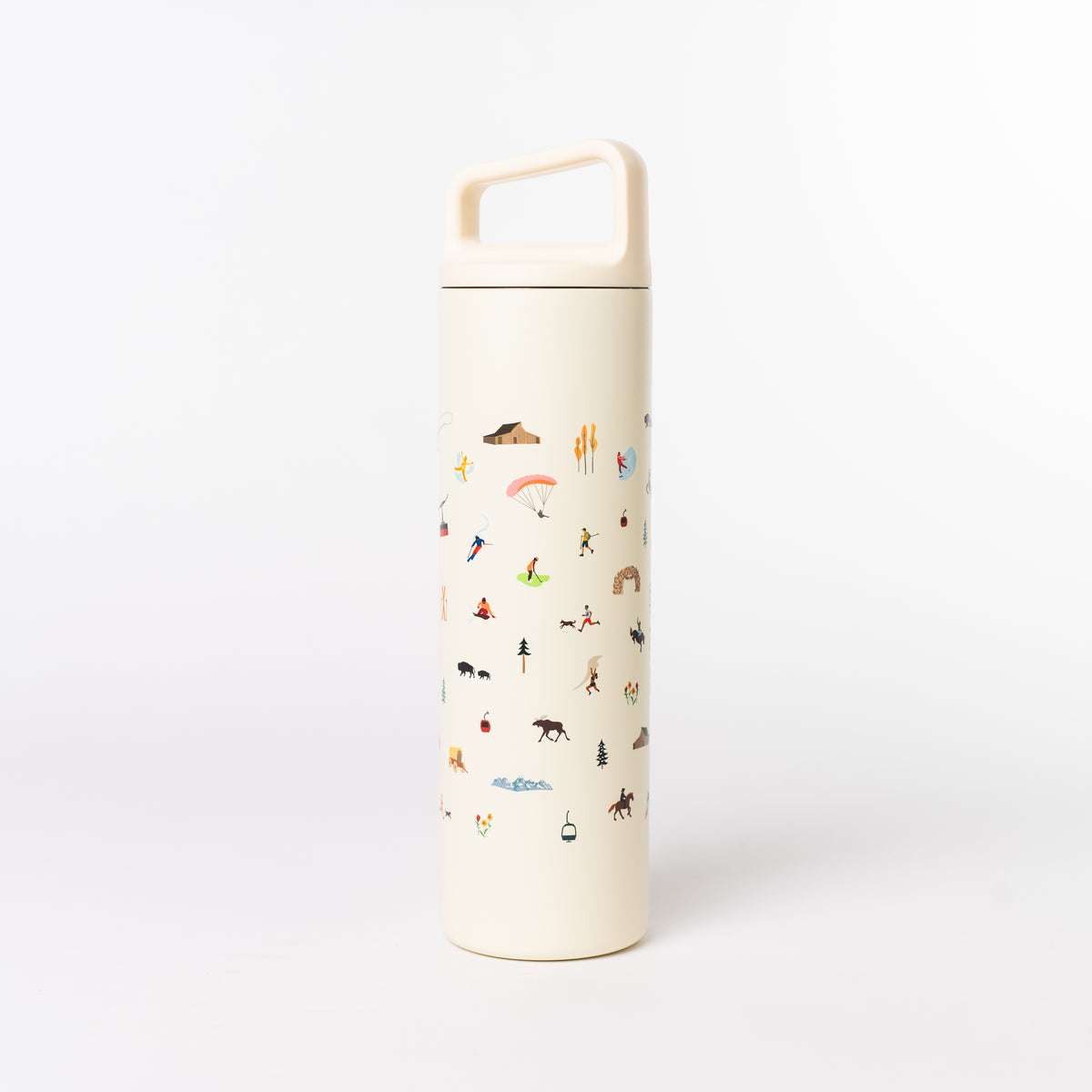 SRRC Water Bottle — Snake River Roasting Co. merch, studio photo on a white background (2 of 4)