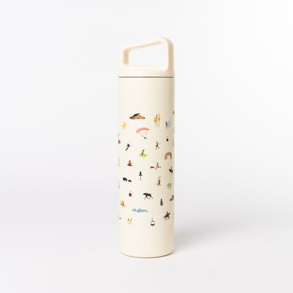 SRRC Water Bottle — Snake River Roasting Co. merch, studio photo on a white background (2 of 4)