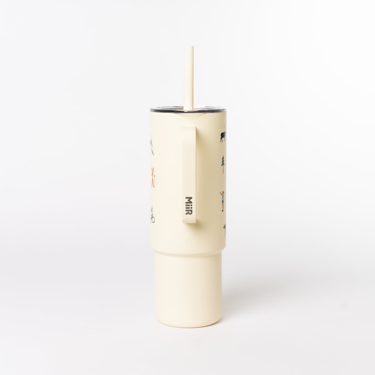 32oz All Day Straw Cup — Snake River Roasting Co. merch, studio photo on a white background (4 of 4)