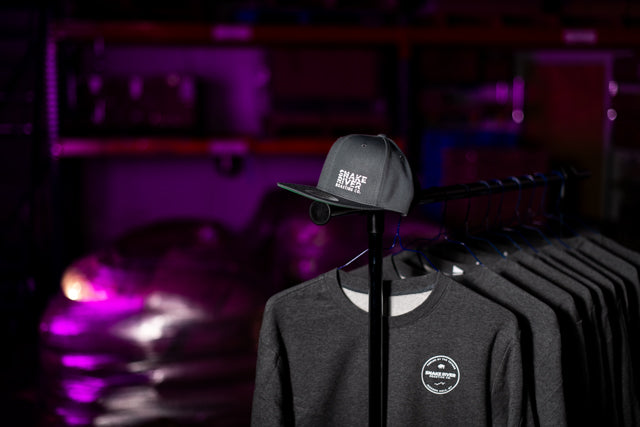 Gray Snapback Hat