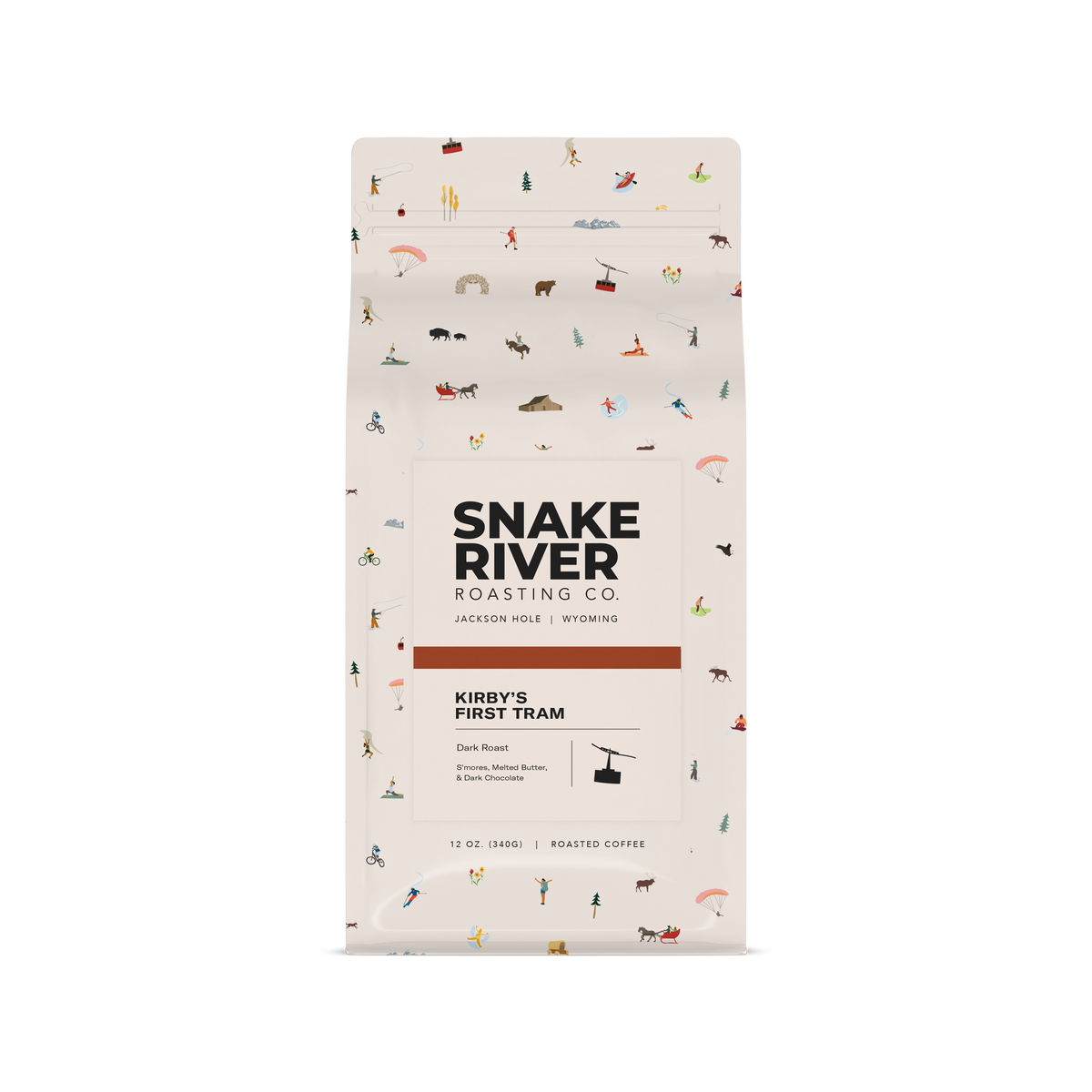 Kirby's First Tram Dark Roast Coffee | Snake River Roasting– Snake