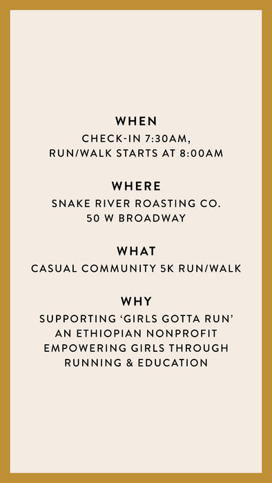 Good Roast 5k Registration