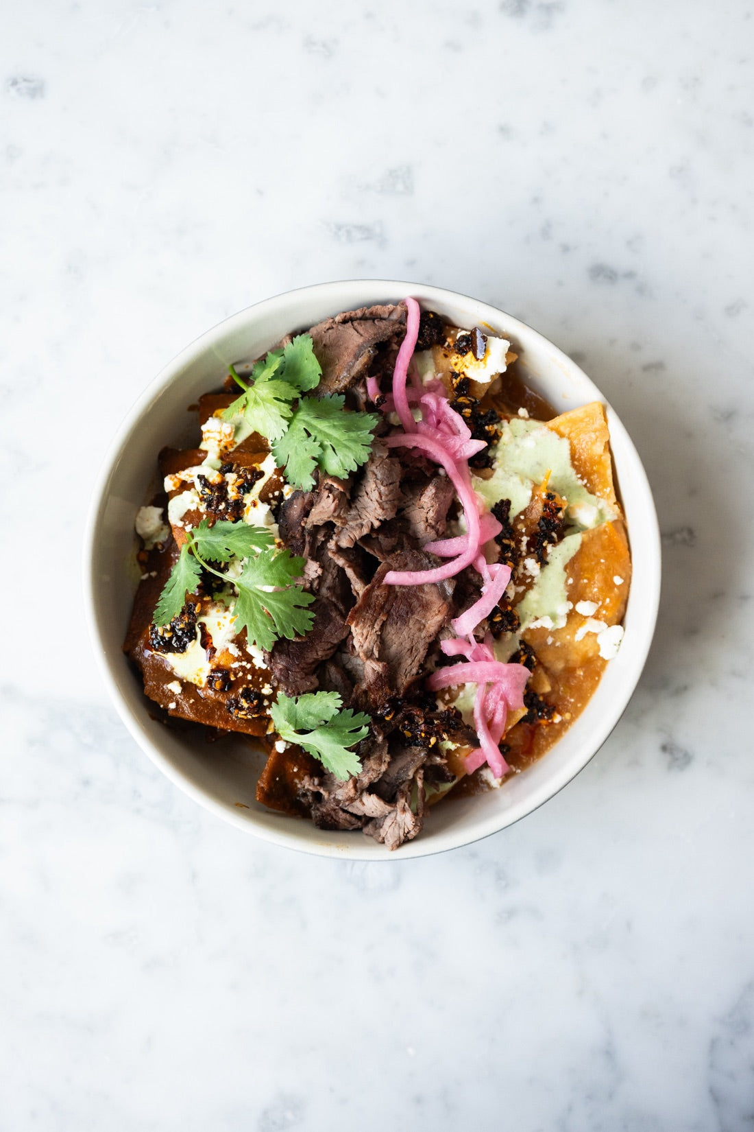 Roast Beef Chilaquiles